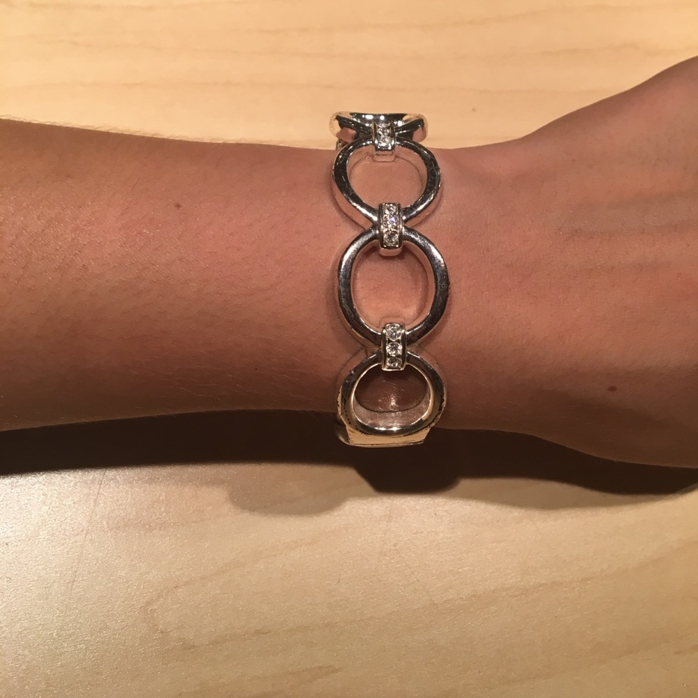 Silver Hole Bracelet